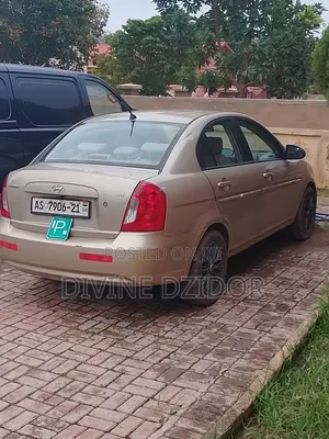 Hyundai Accent 2008 Brown