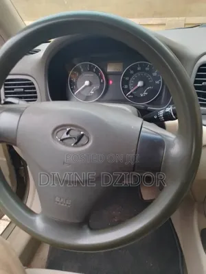 Hyundai Accent 2008 Brown
