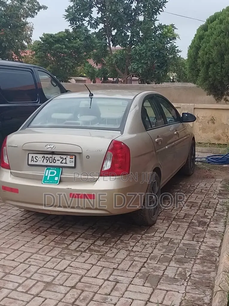 Hyundai Accent 2008 Brown