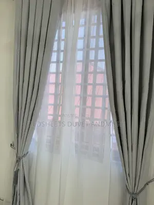 Beige Curtains
