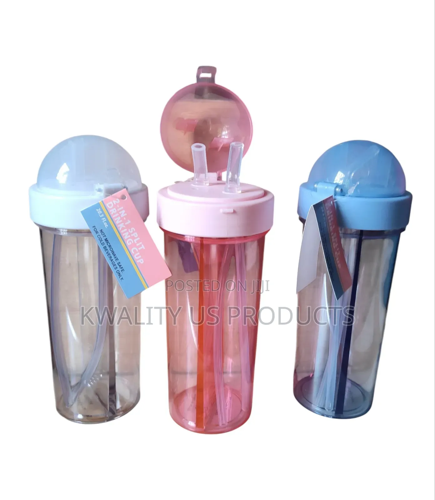 VIVITAR 2-in-1 Split Drinking Bottle - 600 Ml