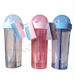 VIVITAR 2-in-1 Split Drinking Bottle - 600 Ml