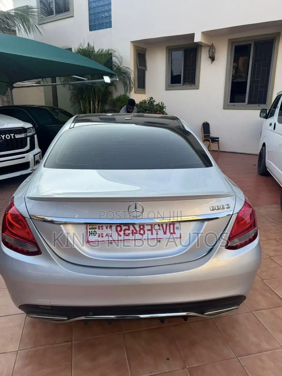 Mercedes-Benz C300 Sport 4Matic Sedan AWD (2.0L 4cyll 7A) 2016 Silver