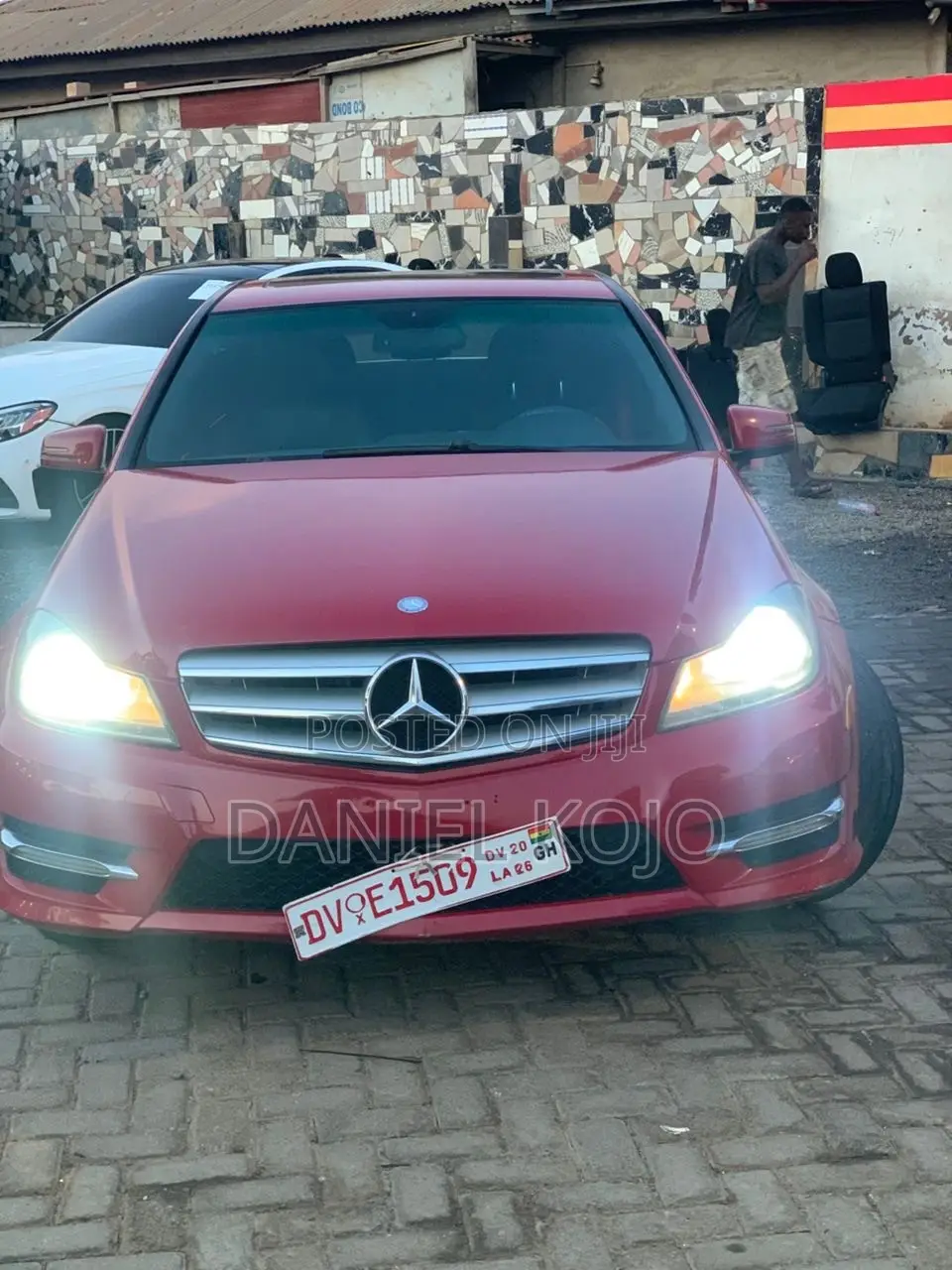 Mercedes-Benz C250 2013 Red