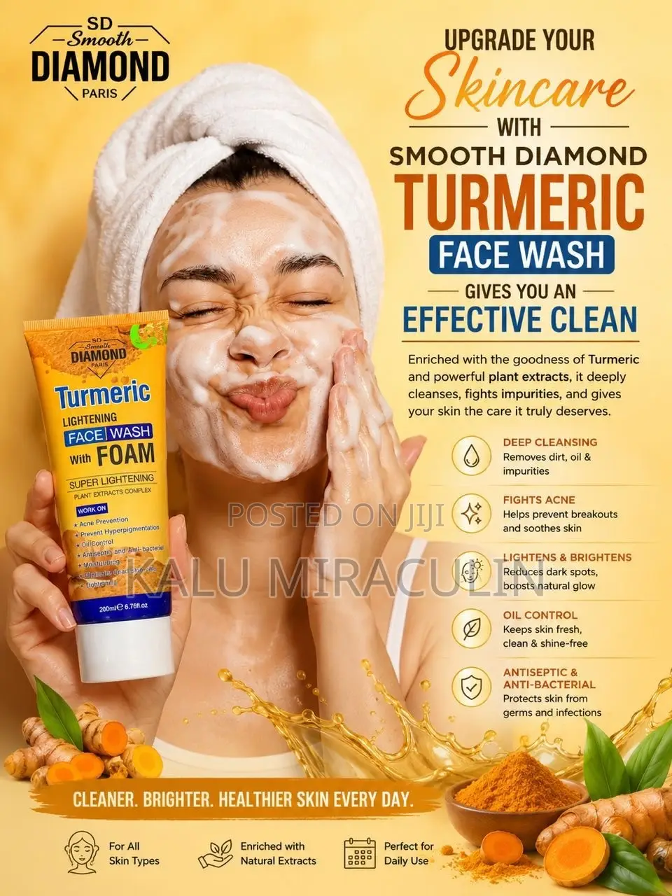 Smooth Diamond Face Wash