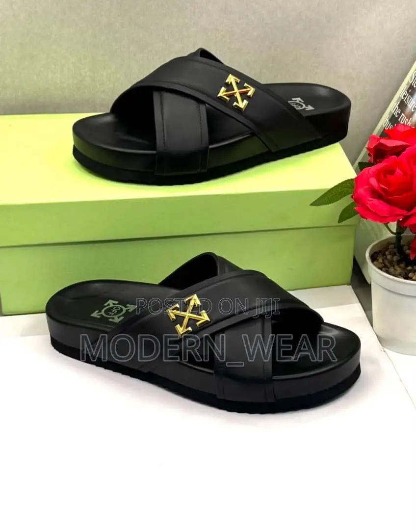 Off White Slippers