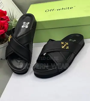 Off White Slippers