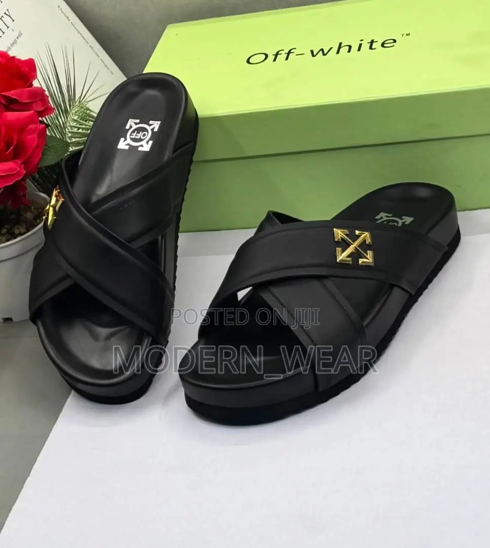 Off White Slippers