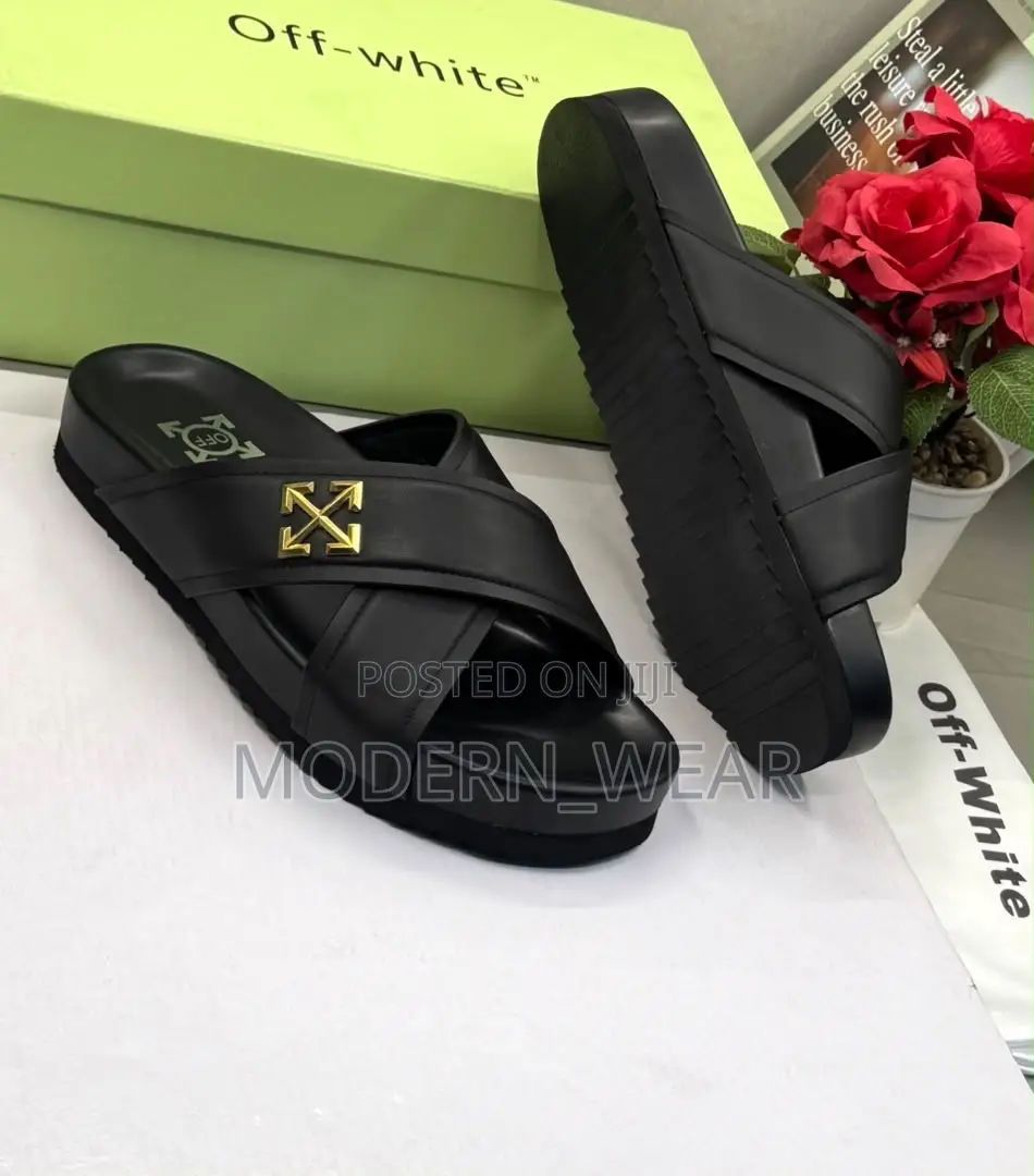 Off White Slippers