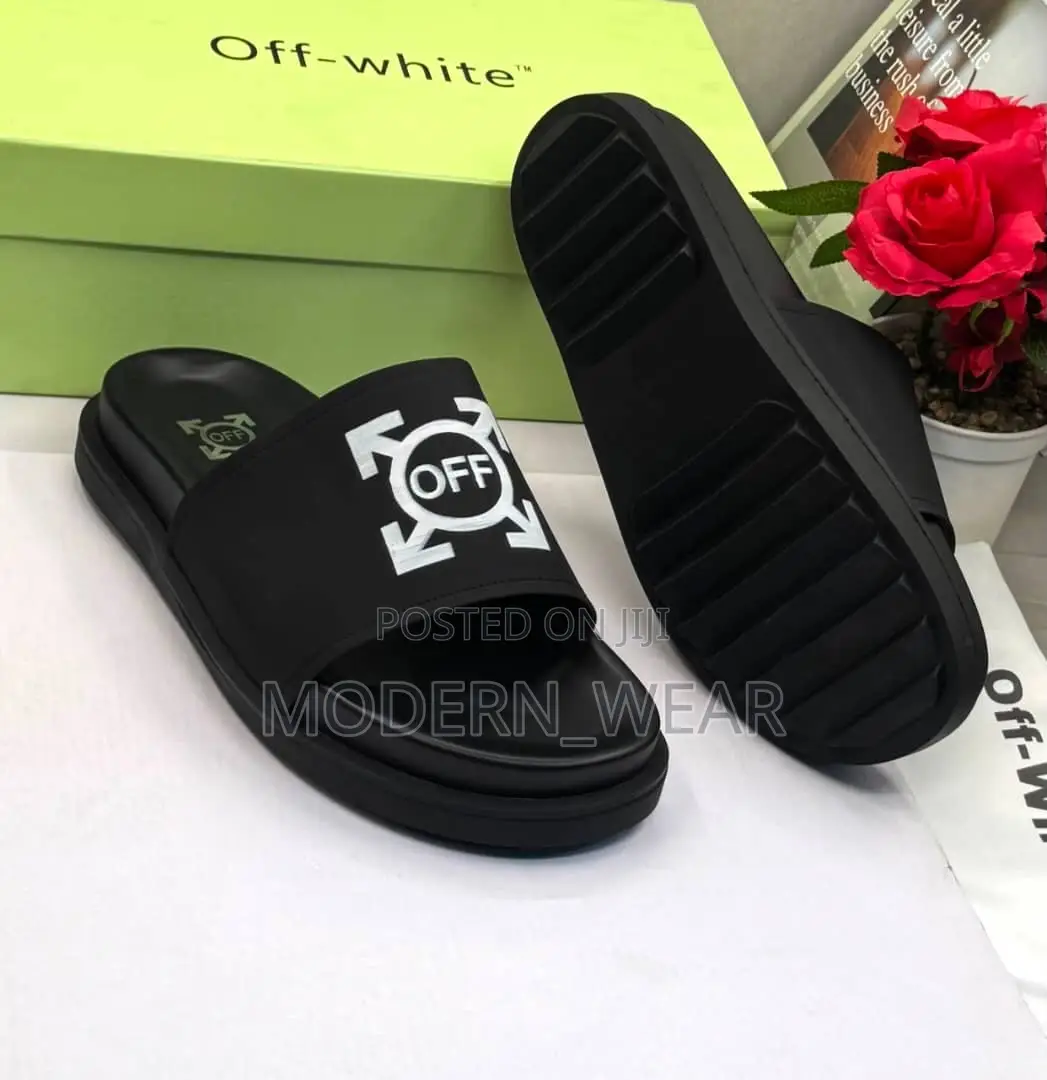 Off White Slippers