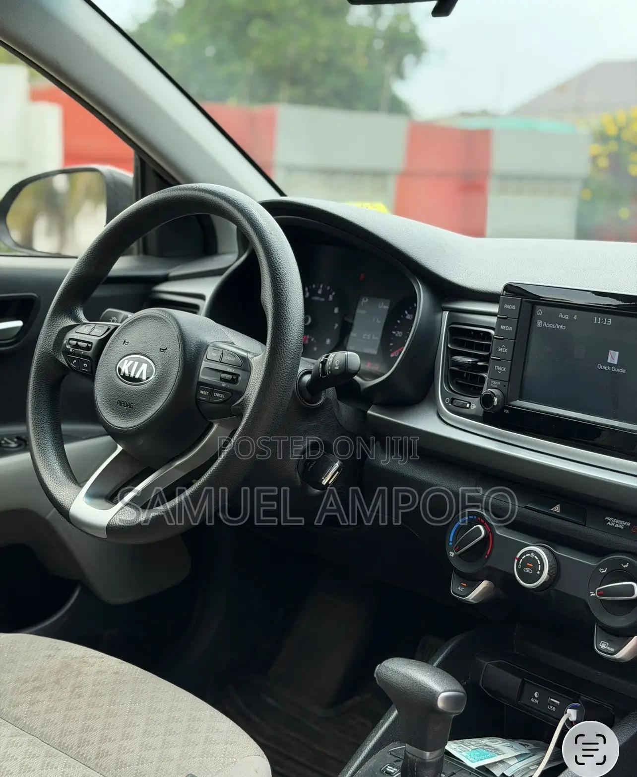 Kia Rio S Sedan 2019 Black