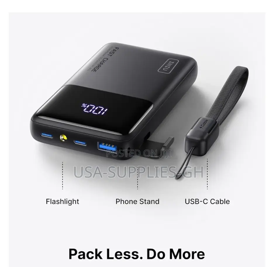 INIU 45W PD Power Bank, Compact 10000mAh Fast Charging From USA