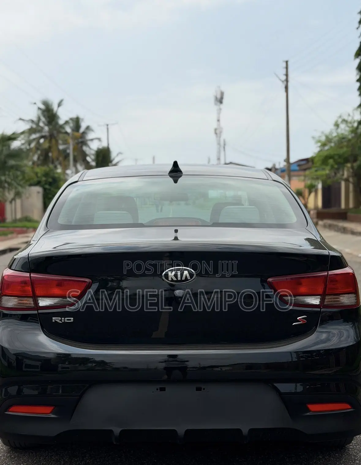 Kia Rio S Sedan 2019 Black