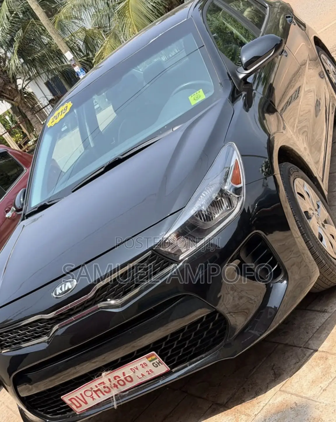 Kia Rio S Sedan 2019 Black