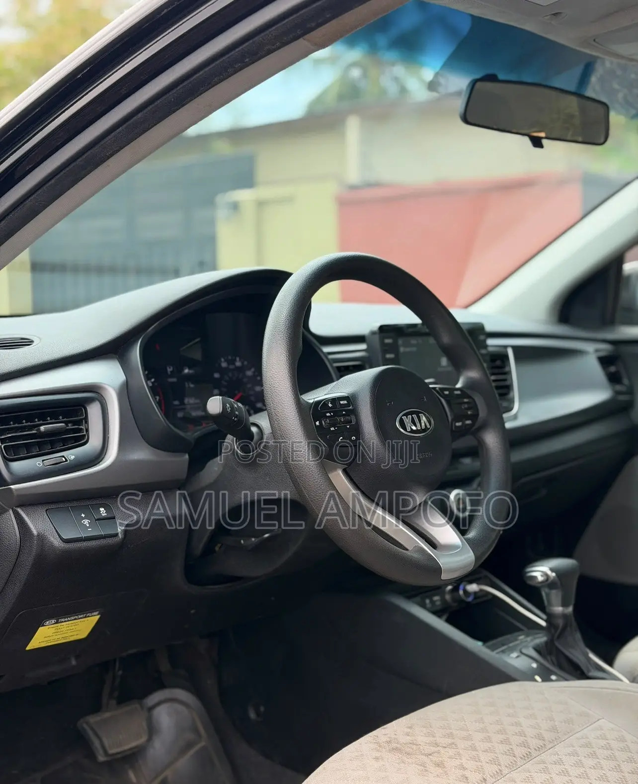 Kia Rio S Sedan 2019 Black