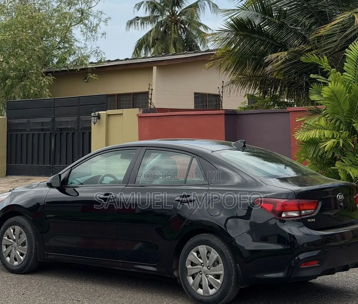 Kia Rio S Sedan 2019 Black