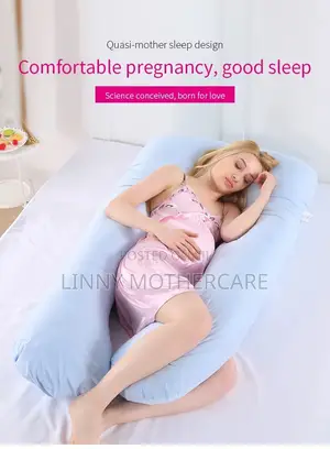 Full Body U-Shaped Pregnancy Support Pillow