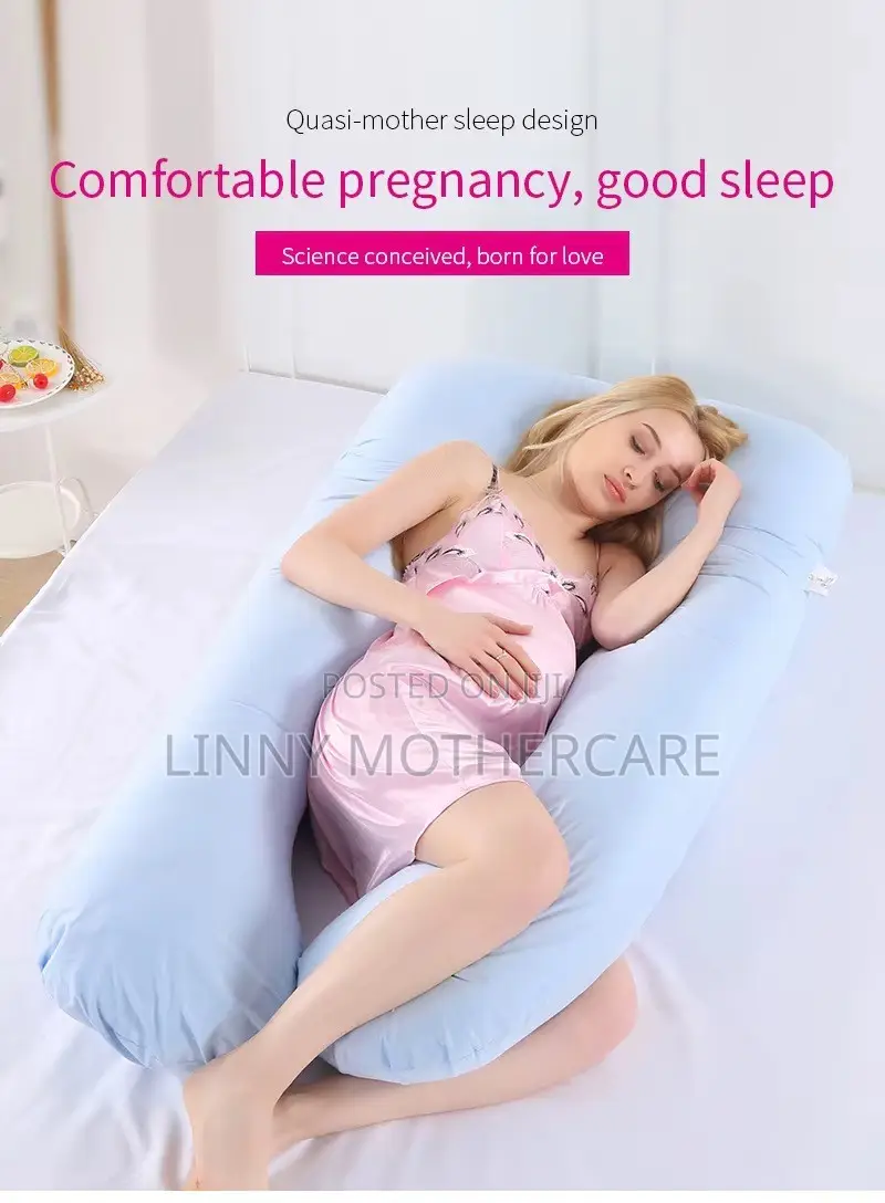 Full Body U-Shaped Pregnancy Support Pillow
