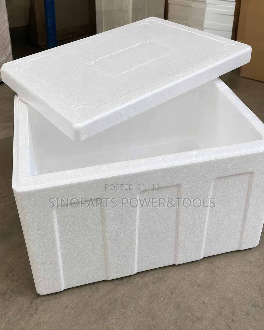 55L EPS Foam Cooler Box for Fish Meat Fruit Cold Storage