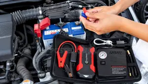 High Power Car Jump Starter and Tire Pump 99000 Mah