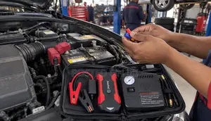 High Power Car Jump Starter and Tire Pump 99000 Mah