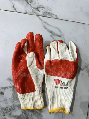 PVC-Coated Safety Work Gloves
