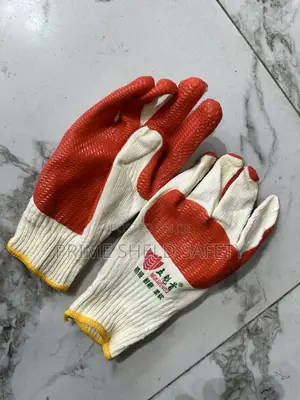 PVC-Coated Safety Work Gloves