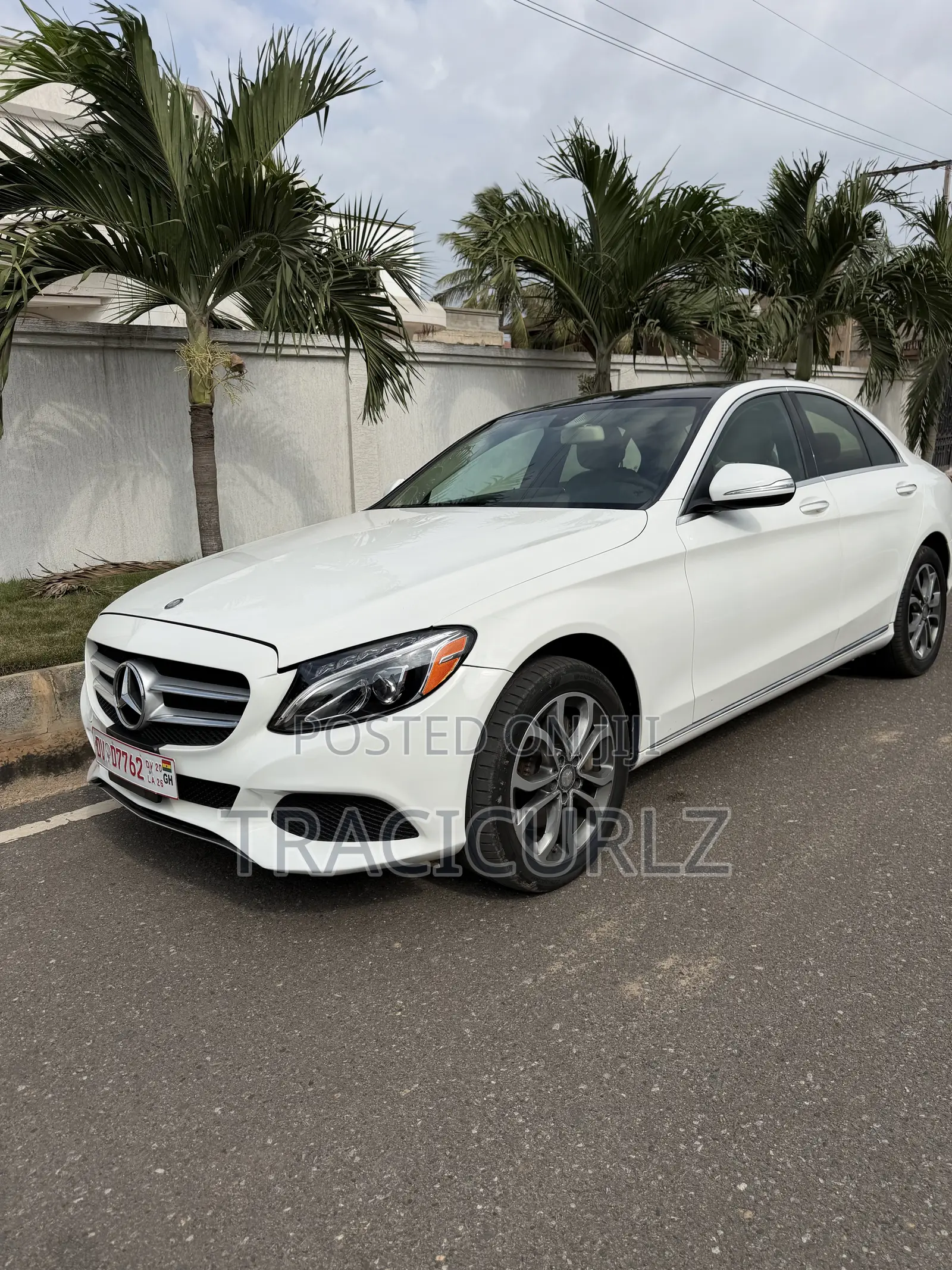 Mercedes-Benz C300 Luxury 4Matic Sedan AWD (2.0L 4cyl 7A) 2016 White