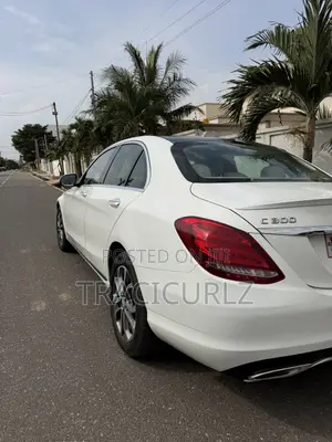 Mercedes-Benz C300 Luxury 4Matic Sedan AWD (2.0L 4cyl 7A) 2016 White