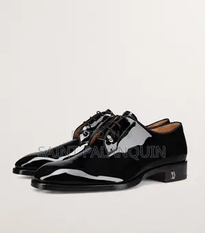 Pair of Christian Louboutin Chambeliss Patent Calfskin Oxford