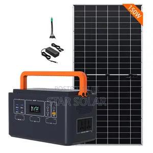 1200W Portable Power Station With Solar Panel