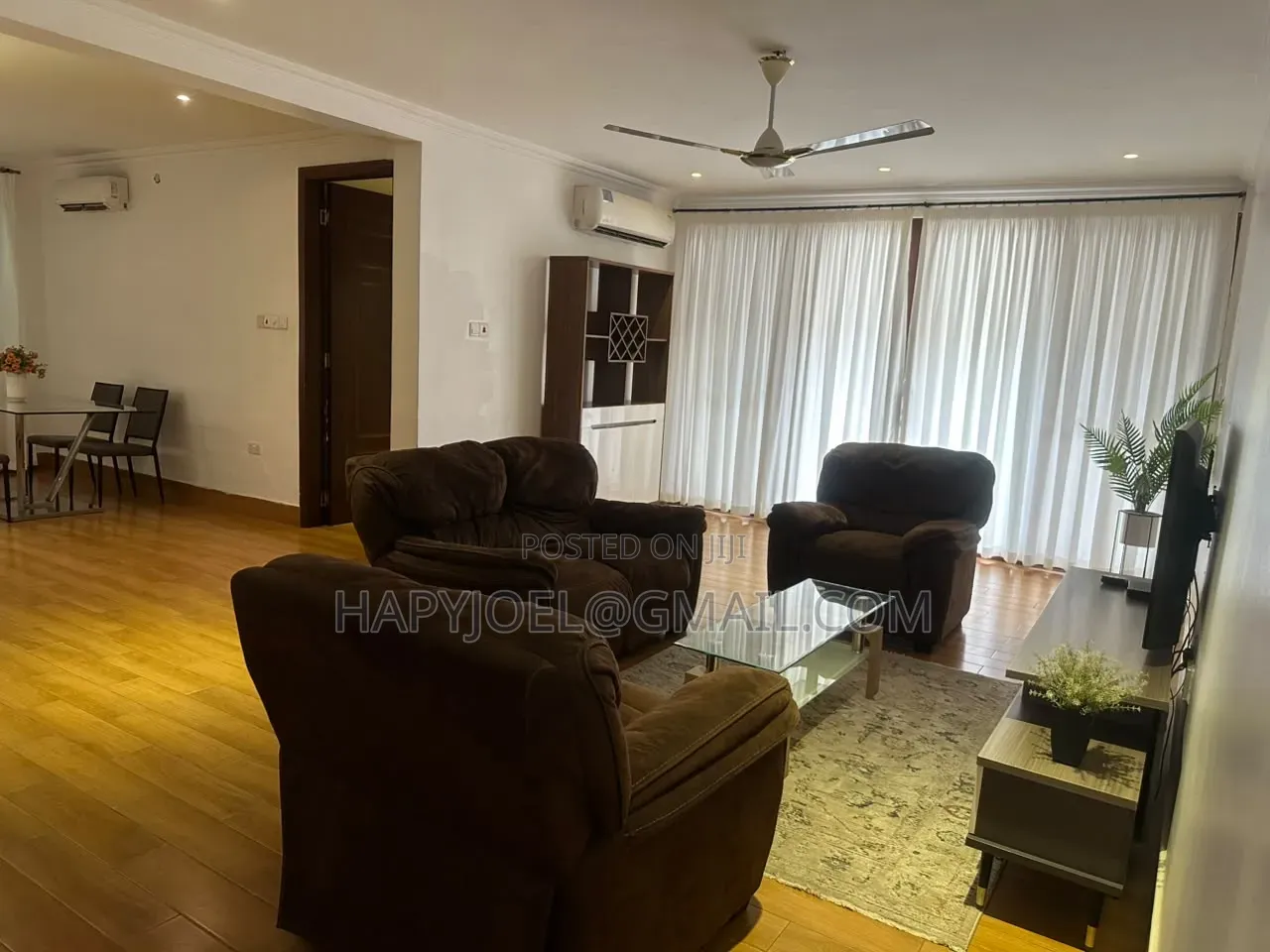 Furnished 1bdrm Apartment in Ruben'S Place, Bawaleshie for rent