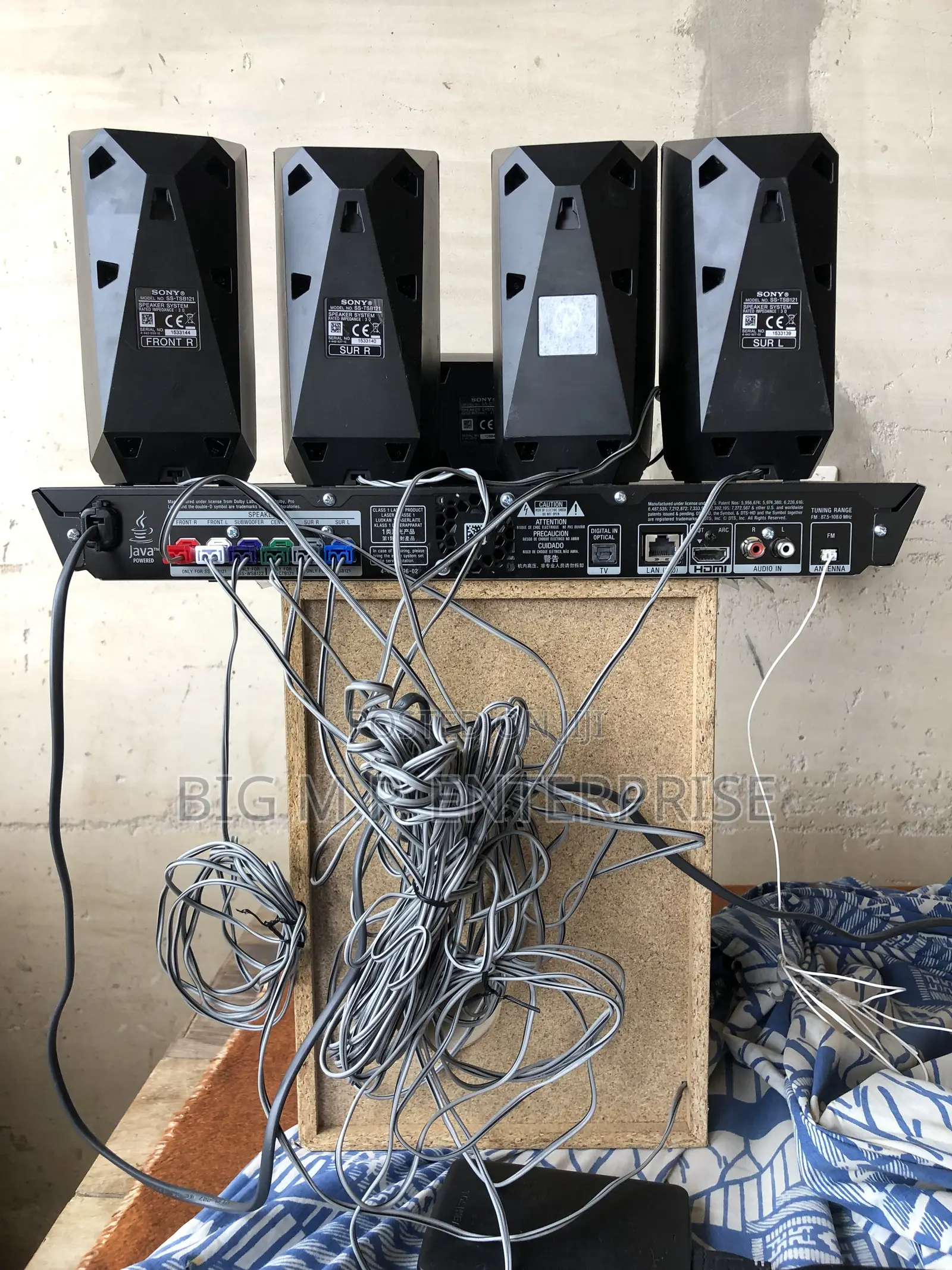 SONY 1000W 5.1-Channel Home Theater System With WiFi USB, Bluetooth FM