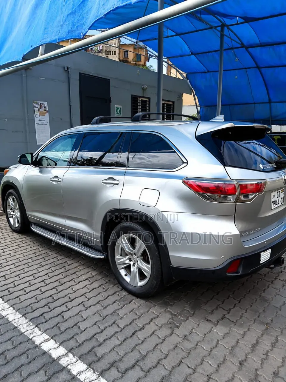 Toyota Highlander 2017 Silver