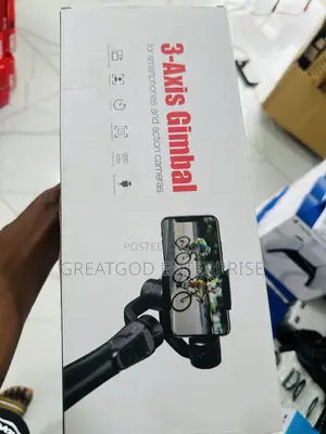 3-Axis Gimbal Stabilizer for Smartphones and Action