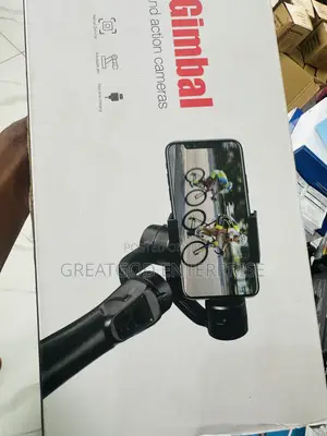 3-Axis Gimbal Stabilizer for Smartphones and Action