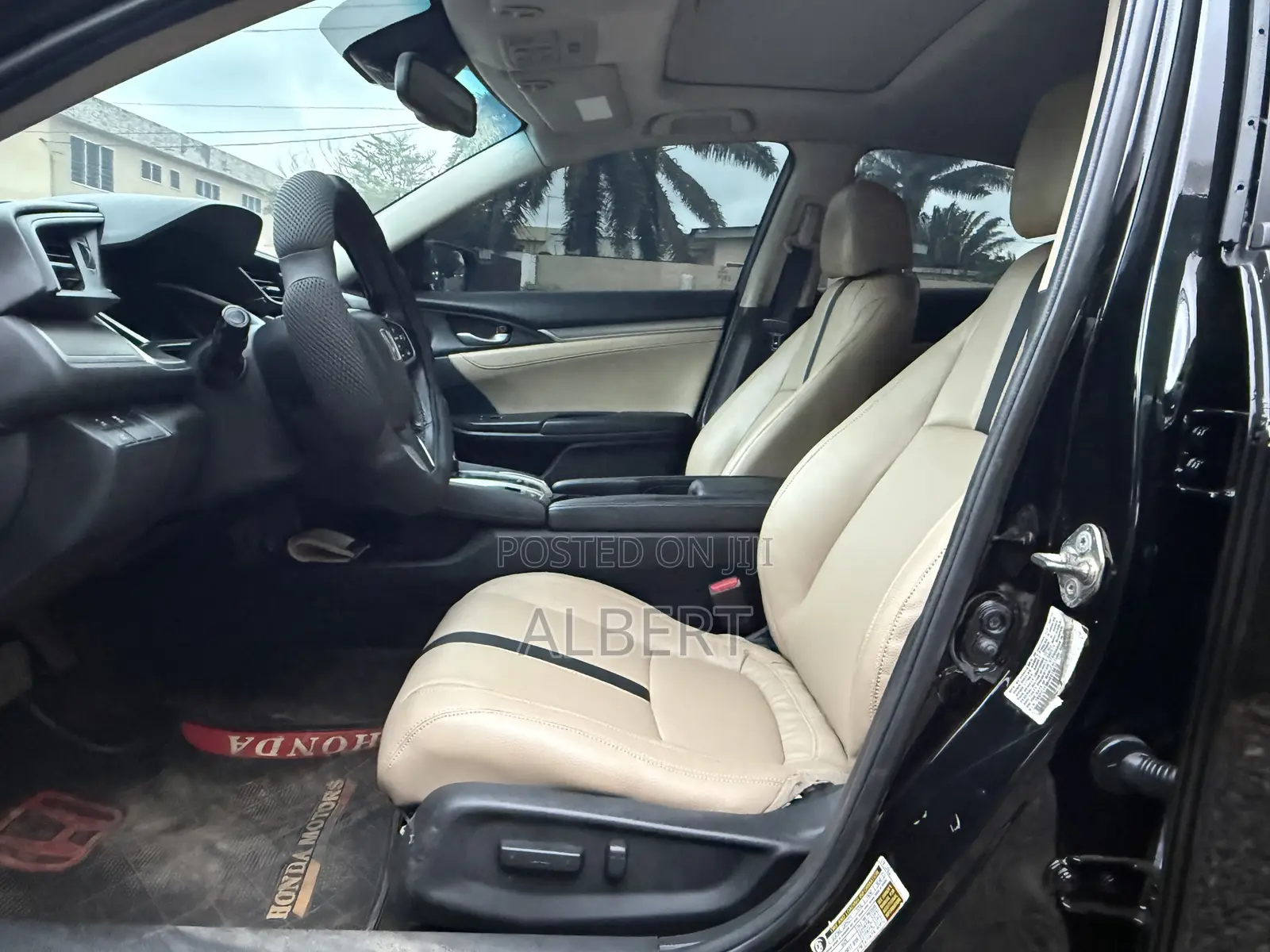 Honda Civic Touring 4dr Sedan (1.5L 4cyl) 2017 Black