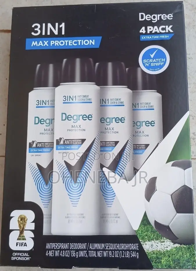 Deodorant- 350GHS (Pack of 3,4 5)