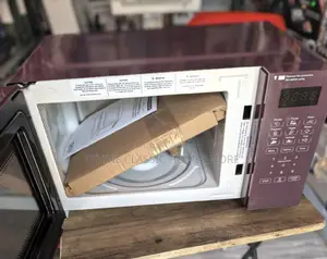 17lit Georgehome Digital Burgundy Microwave