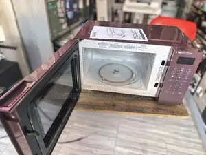 17lit Georgehome Digital Burgundy Microwave