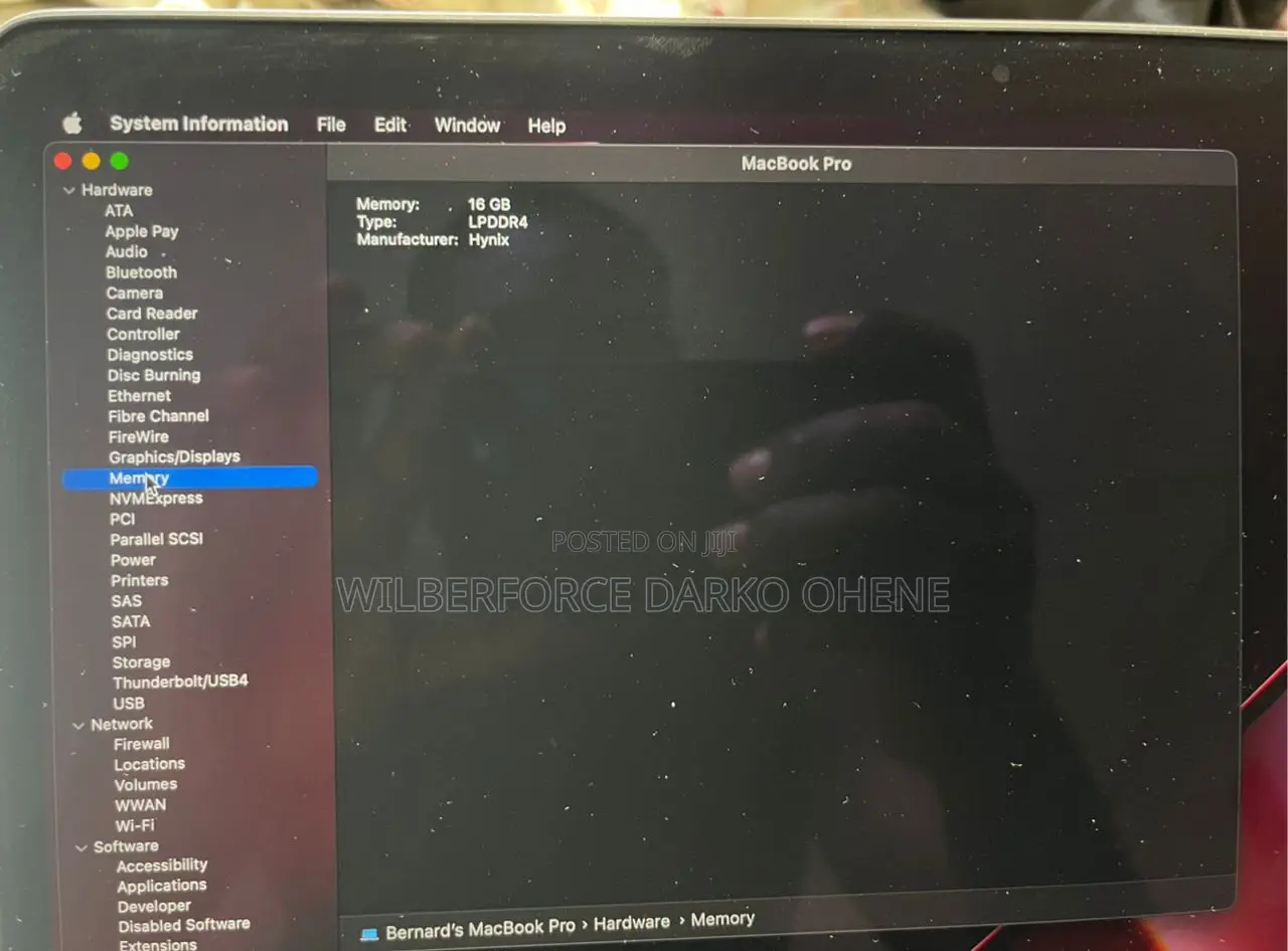 Laptop Apple MacBook Pro 2020 16GB Apple M1 Pro SSD 1T
