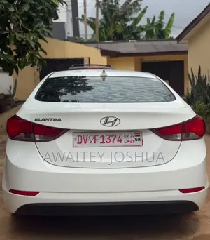 Hyundai Elantra 2014 White