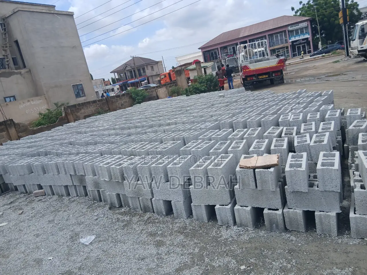 6inches Hollow Blocks and More - Strong and Well Cured. Harvest Time