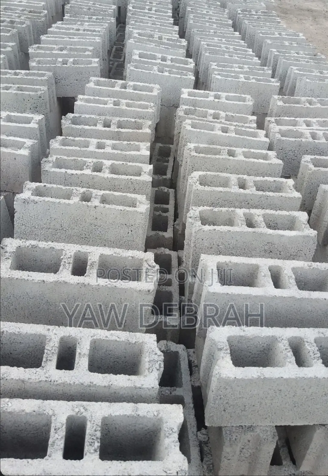 6inches Hollow Blocks and More - Strong and Well Cured. Harvest Time