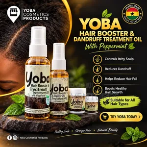 Yoba Hair Booster Dandruff Treatment Cream Oil