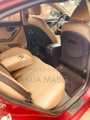 Hyundai Elantra Limited Sedan FWD (1.8L 4cyl 6A) 2013 Red