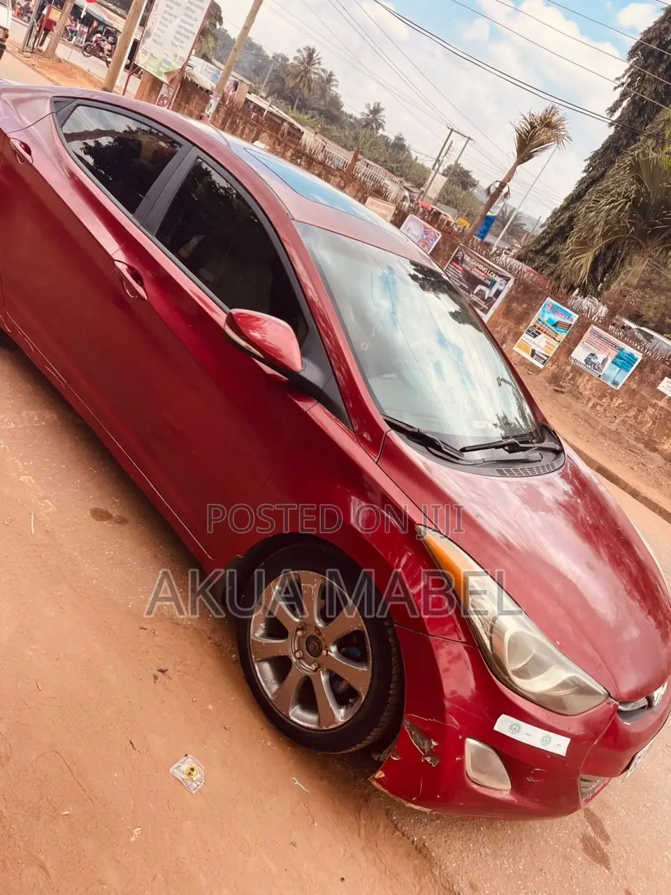 Hyundai Elantra Limited Sedan FWD (1.8L 4cyl 6A) 2013 Red