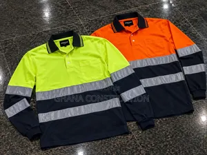Lacoste Long Sleeve SAFETY REFLECTIVE POLO