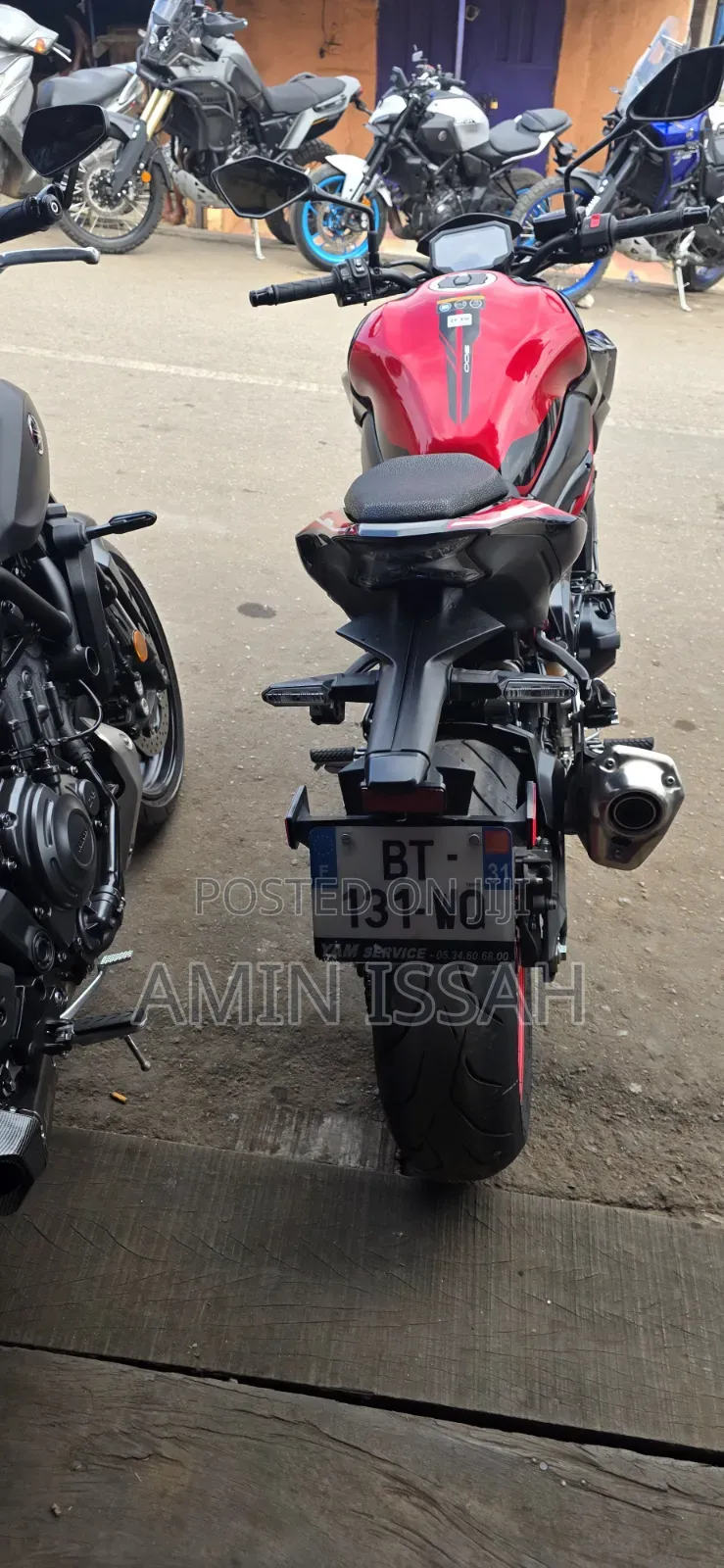 Kawasaki Z900 2024 Red