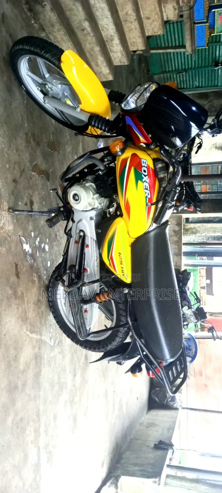 Bajaj Boxer 125 2016 Yellow
